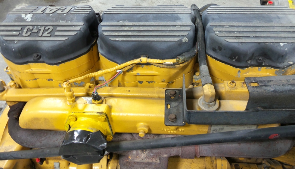 USED CATERPILLAR ENGINE | 2003 CAT C12 DIESEL 11.9L 505HP MOTOR FOR SALE